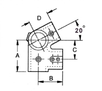 AIS 54&nbsp;SIDE OUTLET ELBOW & TEE COMBINATION